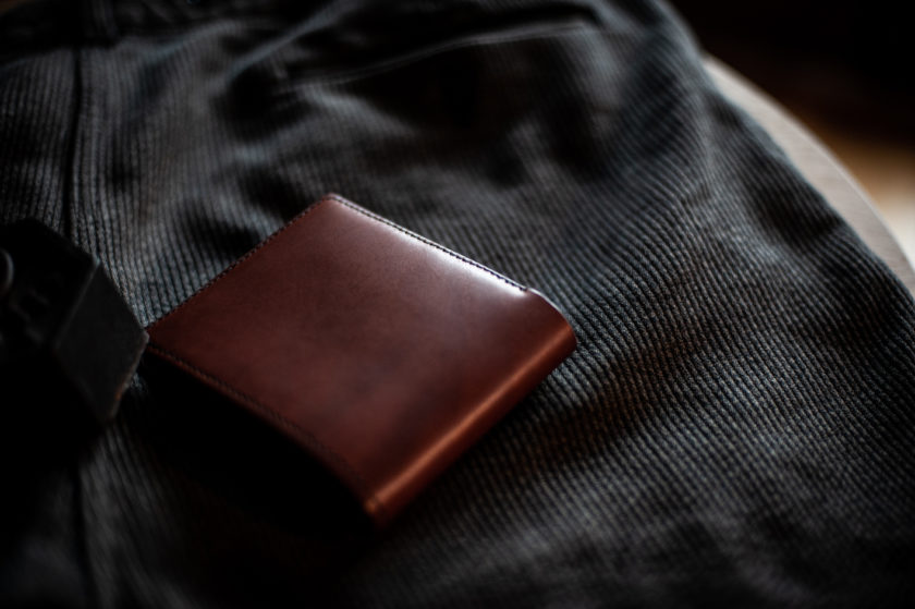 Portefeuille en cuir 6 cartes BiFold tannage végétal