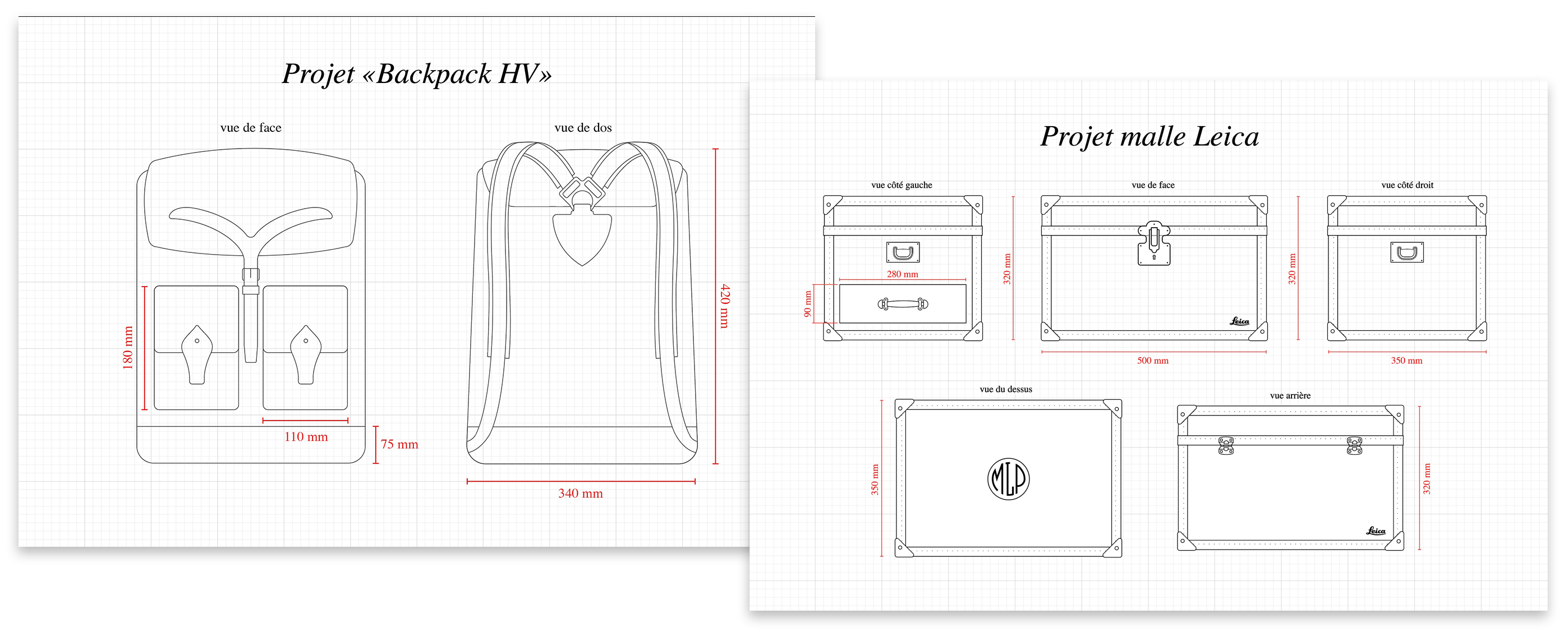 Accompagnement pour vos projets de maroquinerie sur mesure